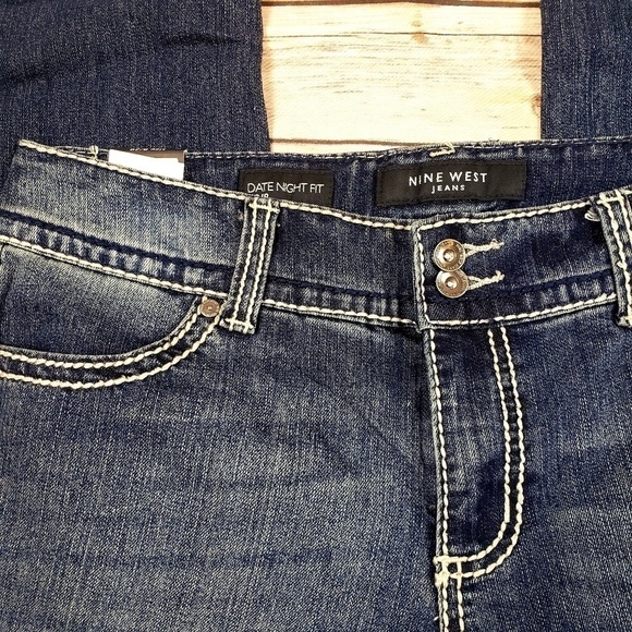 NWT NINE WEST ANNETTE CAPRI (Date Night Fit) - Picture 6 of 6